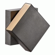 Nordlux Applique murale luminaire TURN  Aluminium Noir H. 15 IP54 -Extérieur - noir 5704924000638