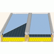 Panneaux solaires thermiques à fluide topsol - integration parfaite en toiture