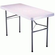 TABLES PLIANTES LIGHT-TECH 122X60 CM