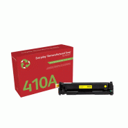 Toner remanufacturé Jaune Everyday¢ de Xerox compatible avec HP 410A (CF412A), Capacité standard