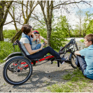 Tricycles individuels - Kettwiesel HANDBIKE Aluminium avec transmission Différentiel HASE BIKES Tricycles individuels - Kettwiesel HANDBIKE Aluminium avec transmission Différentiel HASE BIKES