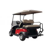 Voiturette de golf électrique 4 places éco-responsable, batterie lithium 48V/100A