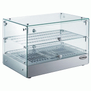 Vitrine chauffante vitrée Droite 50L Combisteel