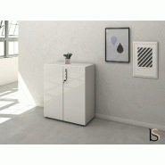 Armoire basse Luxury - Ofitres - Blanc_0
