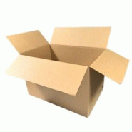 Caisse carton américaine 600 x 400 x 400 mm - marron en carton CBS644-M Caisse carton américaine 600 x 400 x 400 mm - marron en carton CBS644-M