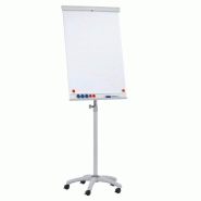 Franken Paperboard X-tra ! Mobile Line, 68 x 105 cm, sur roulettes - gris plastique EL-FC31