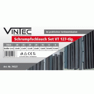 Manchons gaine thermo-rétractable 40 à 85 mm coffret 127 pces vintec Manchons gaine thermo-rétractable 40 à 85 mm coffret 127 pces vintec