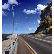 Mât d'éclairage public en aluminium - décoratif_1