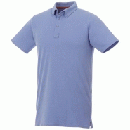 Polo boutonné manches courtes homme Atkinson 38104400 - tissu extensible 95% coton 200 g/m² Polo boutonné manches courtes homme Atkinson 38104400 - tissu extensible 95% coton 200 g/m²