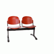 Poutre d'accueil Diam  en polypropylène. - 2 places