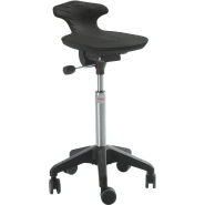 Tabouret ergonomique ROLLY - Coloris noir