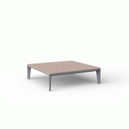 Table basse 100x100 PASADENA - gris