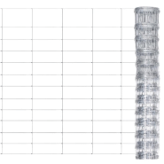 Vidaxl clôture de jardin acier galvanisé 50x1,25 m argenté 149502