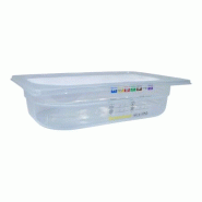 Bac HACCP Polypropylène GN 1/4 H. 65 mm - Gastroland - transparent plastique polypropylène 3701666002564