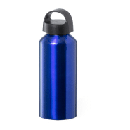 Bouteille en aluminium - 500 ml - Couleur bleue avec couvercle en plastique Bouteille en aluminium - 500 ml - Couleur bleue avec couvercle en plastique