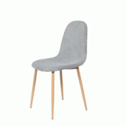 Chaise Scala gris - Autre Tissu Amadeus 44x55 cm - gris textile 3520071964966 Chaise Scala gris - Autre Tissu Amadeus 44x55 cm - gris textile 3520071964966