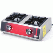 Cuisinière à gaz 2 feux Série E-line Professional - Gasfrit - inox GFD3