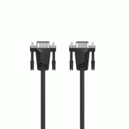 Hama 00200708 Câble VGA 3 m VGA (D-Sub) Noir - noir 00200708