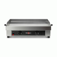 Plancha gaz professionnelle grand modèle châssis et plaque inox - PGGCIO2AA