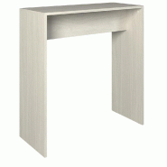 Table pont Vertigo noyer clair 94x40x100cm