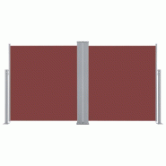 Helloshop26 - Auvent paravent store brise-vue latéral rétractable de patio jardin terrasse balcon protection visuelle écran 120 x 02_0007406 - 3000