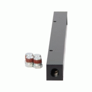 A65, 7 Port, Hydraulic Manifold, 178 mm Long