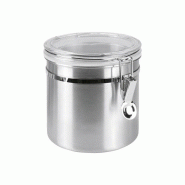 METALTEX boîte à provisions avec couvercle acrylique 1,0l Ø11,8cmx12cm - 117069