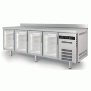 Meuble Snack 600 positif S Line 2545mm 4 portes vitrées Coreco