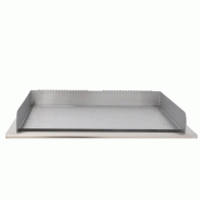 Module plancha rectifiée gaz 70 cm - Plaque acier 15 mm | Arilex FLEXI 2PR