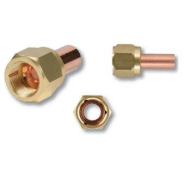 Raccord flare acier cuivre a souder - 7/8