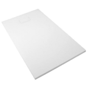 Receveur onyx blanc 1400x800mm avec bonde  - AKW - 12828wh-ch - 787893