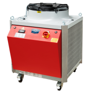 Refroidisseur compact - chaud et froid 6,4 - 12,7 kW - Quantor Chilly MAX avec roulettes et condenseur micro-canaux