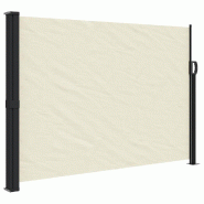 VidaXL Auvent latéral rétractable crème 140x500 cm Modèle Solaris Stella - 4004415