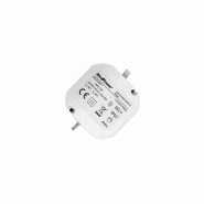 Alcapower Alimentation à découpage 12V 20W CC (1,66 A) IP67 étanche pour LED extérieures/jardins/environnements humides - Compacte - blanc 8059174