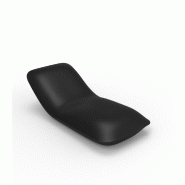 Chaise longue design PILLOW - noir