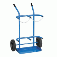 Chariot diable 2 bouteilles B20 charge 120kg - SORI Chariot diable 2 bouteilles B20 charge 120kg - SORI