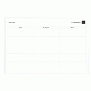Exacompta Planning magnétique To Do, format 90x59cm + accessoires - 3130630571803
