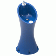 Fontaine Alvium en plastique 2 robinets - Bleu RAL 5005
