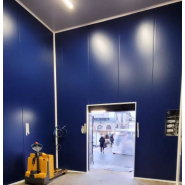 Panneaux isolants de chambre froide pour boucherie, fromagerie, poissonnerie_0