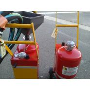 Sableuse aérogommeuse AMXT 10 - Portative en acier avec doseur manuel précis