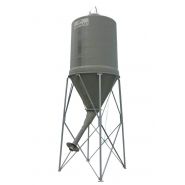Silogd6 - stockage des céréales - silo à grains à cône axiale et goulotte déportée - 6m3
