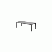 Table de jardin en aluminium havana 190 beige/gris – MTF – aluminium – 3exn0048