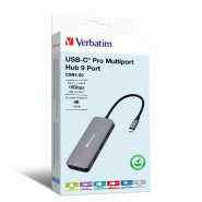 Verbatim cmh-09 hub pro multiports usb-c Verbatim cmh-09 hub pro multiports usb-c