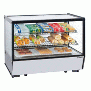Vitrine réfrigérée encastrée température +2 à +12 °c et capacité 160 l - PCVRE160L