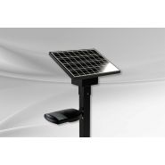 Lampadaire solaire commercial  pour éclairage de stationnements, parcs publics,...- Autonomie de 10 jours - ZX60 - Vision Solaire inc