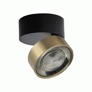 Applique/Plafonnier Led Série Hole 7W 3000K Cri90 Noir/Or - Éclairage Intérieur À Haute Efficacité - Rossini Illuminazione - doré 8015421697724