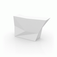 Bar asymétrique in & out FAZ - blanc