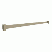 Barre de charge pour tube 25x15 mm - 1232x44mm - champagne