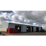 Bâtiment ou auvent pour le stockage en vrac de matière première ou matériaux en grand volume - Neivalu Oxygen Bâtiment ou auvent pour le stockage en vrac de matière première ou matériaux en grand volume - Neivalu Oxygen