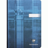 Clairefontaine Lot de 5 Carnet Metric A5, 192p./96 feuilles 90 g/m² brochure dos toilé, quadrillé 5x5 - 9542C